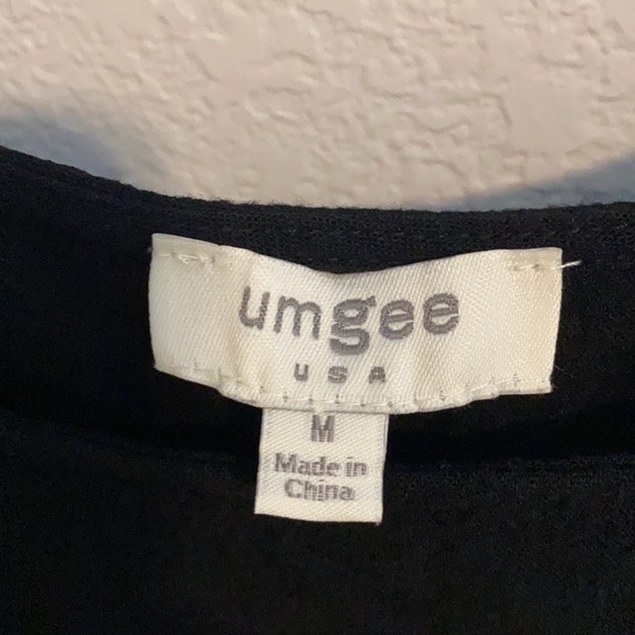 Black Umgee Top - Picture 2 of 4